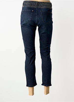 Jeans coupe slim stretch taille normale bleu TUZZI femme