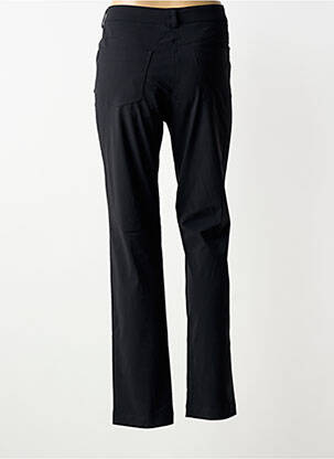 Pantalon droit stretch taille normale noir PLATINE COLLECTION femme