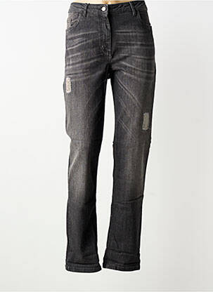 Jeans coupe droite stretch taille normale gris PERSONA femme