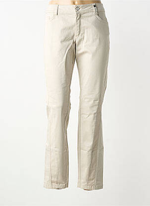 Pantalon droit stretch taille normale beige SPORTALM femme