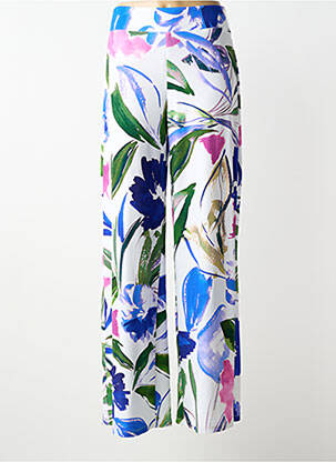 Pantalon large tissage popeline taille normale blanc JOSEPH RIBKOFF femme