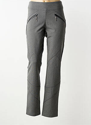 Pantalon slim taille élastique taille normale gris SPORTALM femme