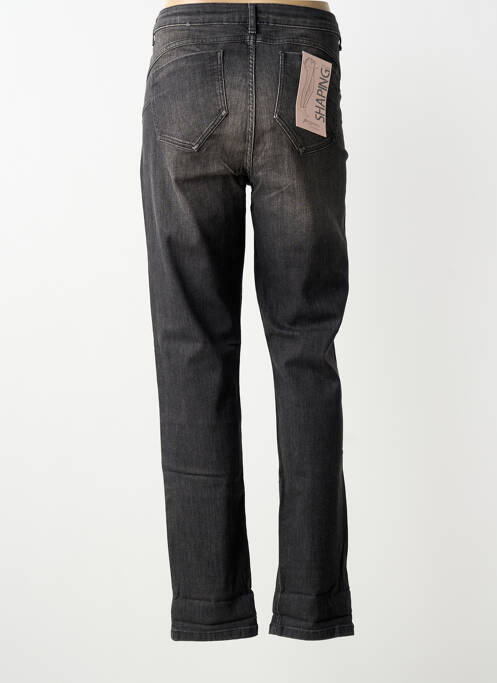 Jeans coupe droite stretch taille normale gris PERSONA femme