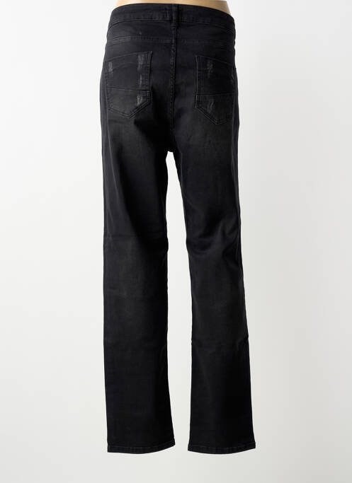 Jeans coupe droite stretch taille normale noir APRICO femme