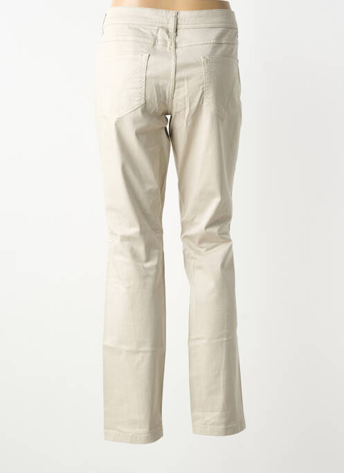 Pantalon droit stretch taille normale beige SPORTALM femme