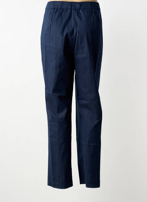 Pantalon droit stretch taille normale bleu PERSONA BY MARINA RINALDI femme