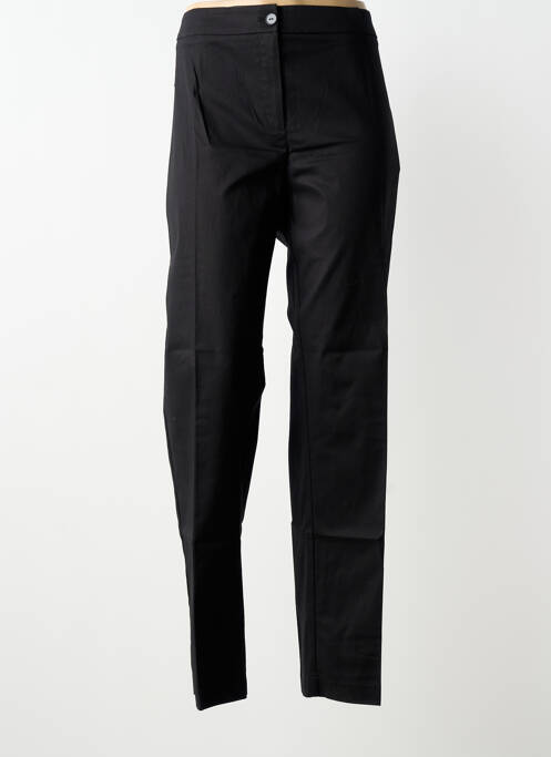 Pantalon droit stretch taille normale noir PERSONA BY MARINA RINALDI femme