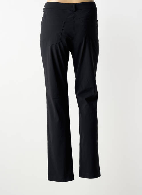 Pantalon droit stretch taille normale noir PLATINE COLLECTION femme