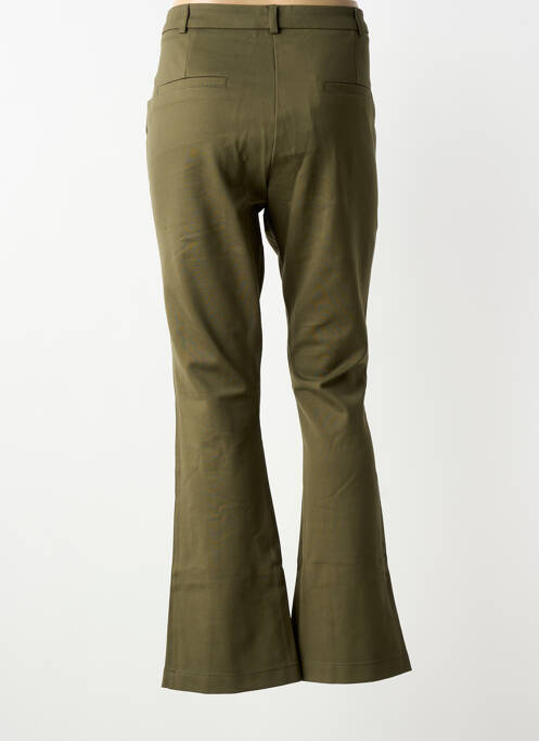 Pantalon flare stretch taille normale vert SUMMUM femme