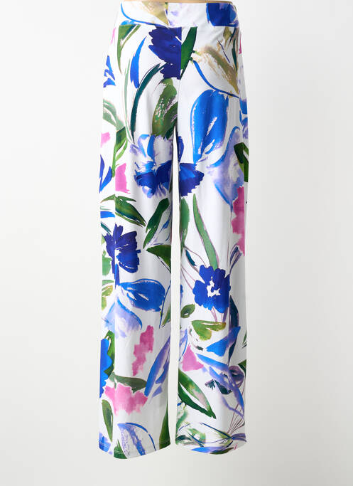 Pantalon large tissage popeline taille normale blanc JOSEPH RIBKOFF femme