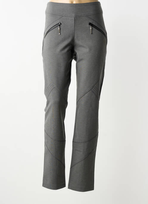 Pantalon slim taille élastique taille normale gris SPORTALM femme