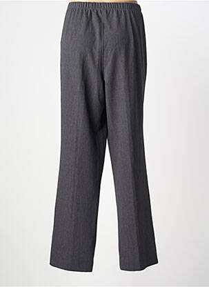 Pantalon droit taille élastique gris CHALOU femme