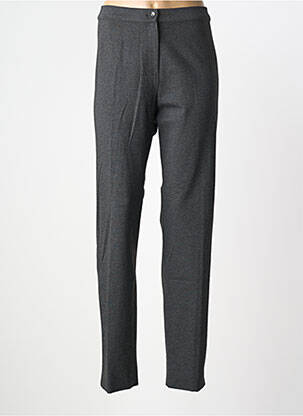 Pantalon slim taille normale taille normale gris ELENA MIRO femme