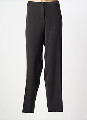 Pantalon slim taille normale taille normale noir ELENA MIRO femme