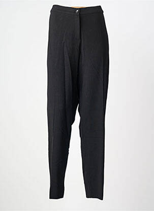 Pantalon slim taille élastique taille normale noir ELENA MIRO femme