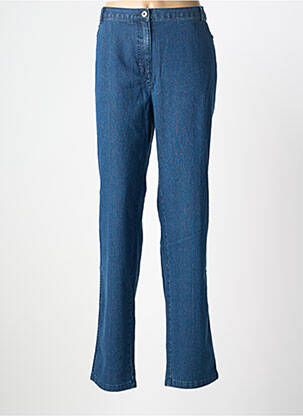 Jeans coupe slim stretch taille normale bleu BRANDTEX femme