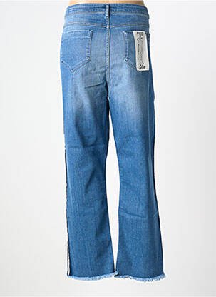 Jeans coupe droite stretch taille normale bleu PERSONA BY MARINA RINALDI femme