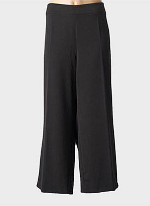 Pantalon droit taille normale taille normale noir ELENA MIRO femme