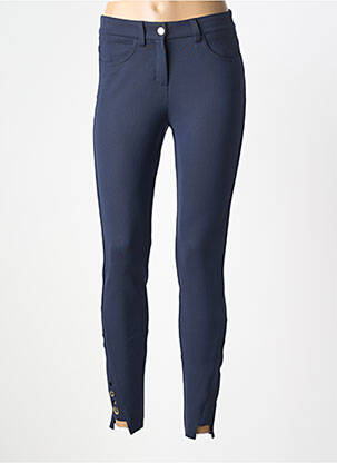 Pantalon slim stretch taille normale bleu SPORTALM femme
