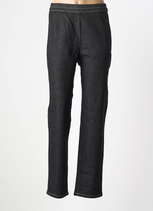 Jeans coupe slim tissage brut taille normale noir PERSONA BY MARINA RINALDI femme