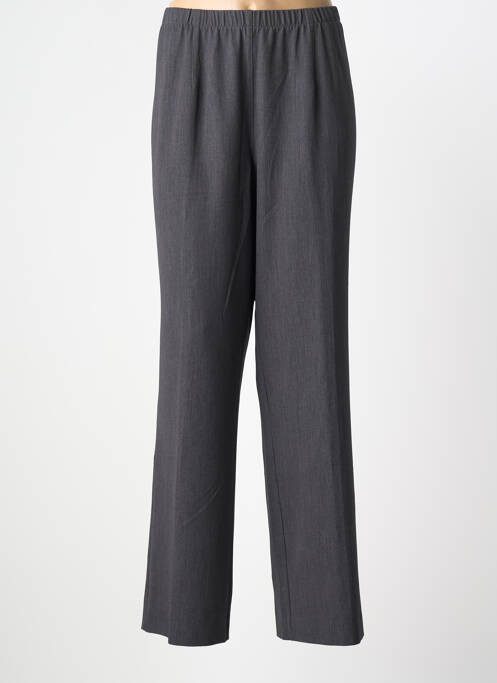 Pantalon droit taille élastique gris CHALOU femme
