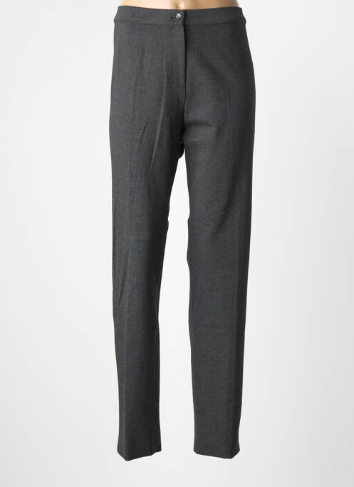 Pantalon slim taille normale taille normale gris ELENA MIRO femme
