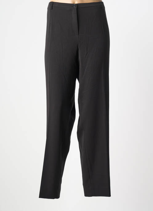 Pantalon slim taille normale taille normale noir ELENA MIRO femme
