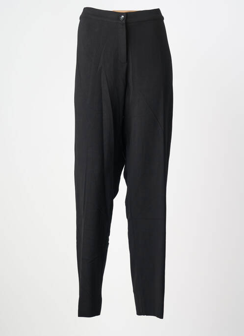 Pantalon slim taille élastique taille normale noir ELENA MIRO femme