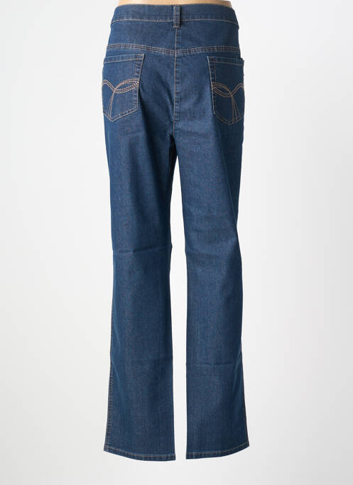 Jeans coupe slim stretch taille normale bleu ADELINA BY SCHEITER femme