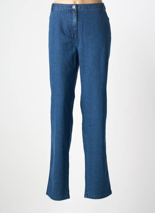 Jeans coupe slim stretch taille normale bleu BRANDTEX femme
