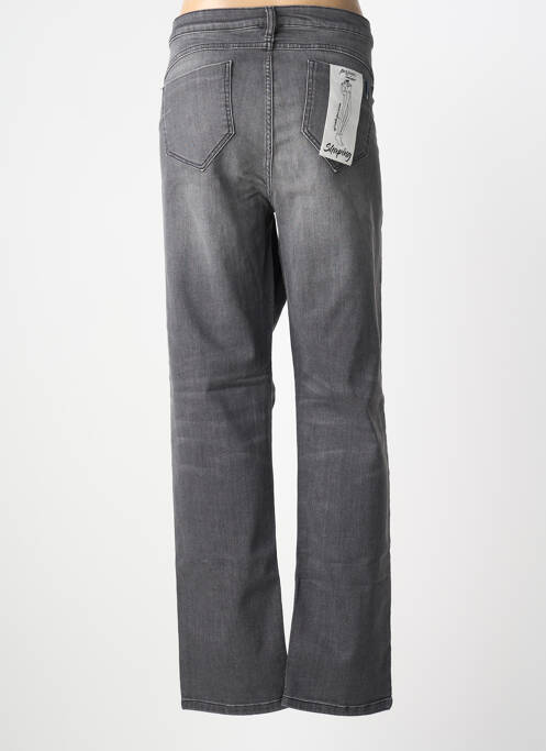 Jeans coupe slim stretch taille normale gris PERSONA BY MARINA RINALDI femme