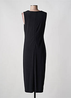 Robe mi-longue sans manche sans manche noir JOSEPH RIBKOFF femme