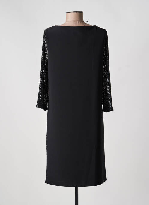 Robe courte manches longues manches longues noir JOSEPH RIBKOFF femme