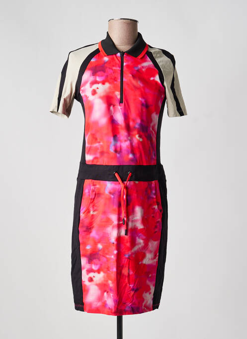 Robe courte manches courtes manches courtes noir SPORTALM femme