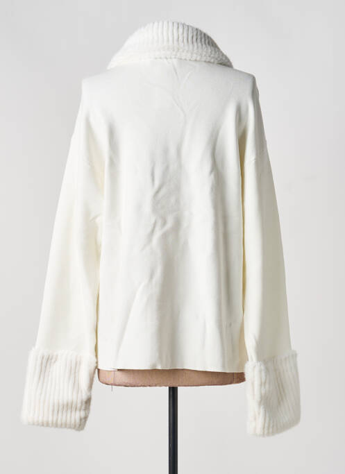 Veste casual poches blanc JOSEPH RIBKOFF femme