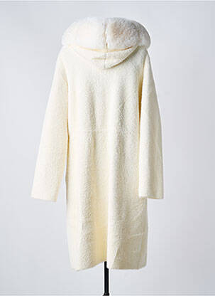 Manteau long a capuche a capuche beige JOSEPH RIBKOFF femme
