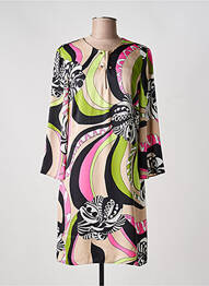 Robe courte manches 3/4 manches 3/4 noir JOSEPH RIBKOFF femme