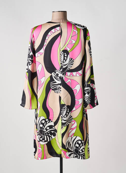 Robe courte manches 3/4 manches 3/4 noir JOSEPH RIBKOFF femme