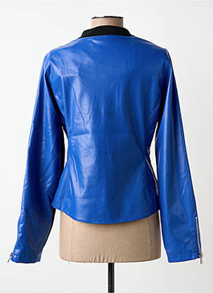 Veste casual col rond bleu LOLA CASADEMUNT femme