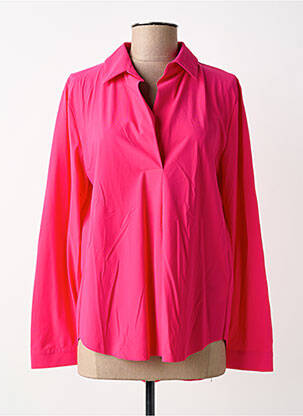 Blouse tissage popeline manches longues rose SPORTALM femme