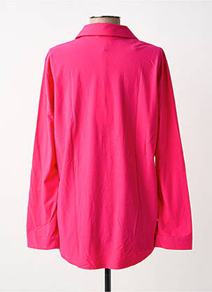 Blouse tissage popeline manches longues rose SPORTALM femme