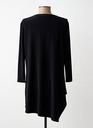 Tunique manches longues col v noir JOSEPH RIBKOFF femme