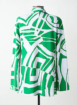 Blazer finition intérieure doublée vert JOSEPH RIBKOFF femme
