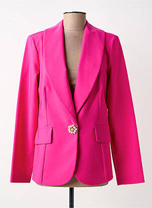 Blazer coupe cintrée rose JOSEPH RIBKOFF femme