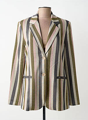 Blazer coupe cintrée vert CATNOIR femme