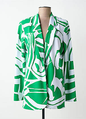 Blazer finition intérieure doublée vert JOSEPH RIBKOFF femme