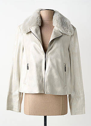 Veste casual coupe droite gris JOSEPH RIBKOFF femme