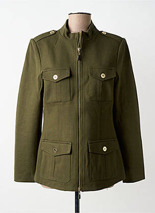 Veste casual col rond vert LOLA CASADEMUNT femme