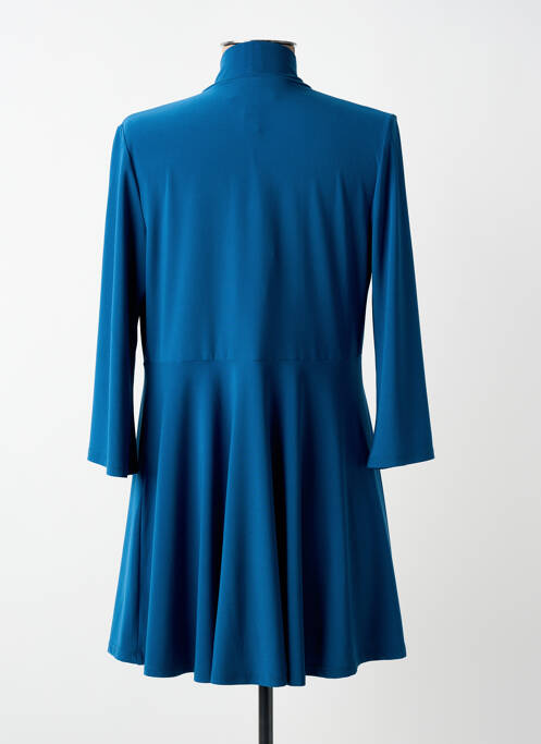 Veste casual coupe cintrée bleu JOSEPH RIBKOFF femme