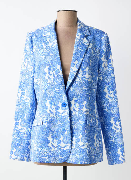Blazer poignets boutonnés bleu CATNOIR femme